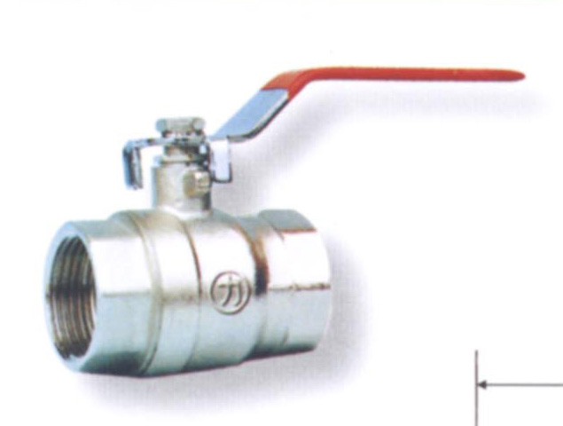 Nickel-coated brass ball valve (hot forging)