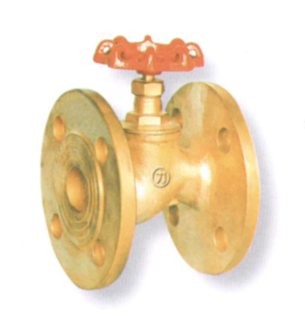 Flange Brass Stop Valve